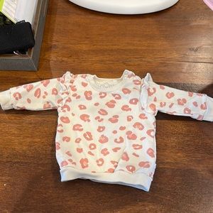 Baby Mori Leopard Sweatshirt